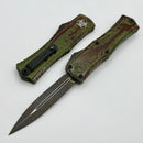 Microtech Knives Mini Hera Outbreak D/E M390MK Signature Series 1702M-1OBDS