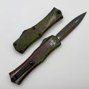 Microtech Knives Mini Hera Outbreak D/E M390MK Signature Series 1702M-1OBDS