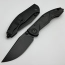 Custom Knife Factory & Anthony Marfione Sokosha Blackwash/Carbon Fiber w/ Blackwash M398