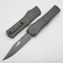 Microtech Knives Combat Troodon Gen III Apocalyptic Bowie w/ Natural Clear Handle 1146-10APNC