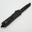 Microtech Scarab Executive w/ Black Handle & T/E Full Serrated Black 154-CM (Consignment)