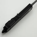 Microtech Scarab Executive w/ Black Handle & T/E Full Serrated Black 154-CM (Consignment)