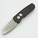 Pro-Tech Runt 5 AlBronze Handle w/ Pearl button & LynchNW Clip & Stonewash MagnaCut Reverse Tanto R5410 (Consignment)
