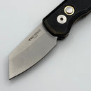 Pro-Tech Runt 5 AlBronze Handle w/ Pearl button & LynchNW Clip & Stonewash MagnaCut Reverse Tanto R5410 (Consignment)