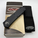 Microtech Scarab Executive w/ Black Handle & D/E Black S35-VN 176-1T (Consignment)