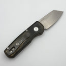 Pro-Tech Runt 5 AlBronze Handle w/ Pearl button & LynchNW Clip & Stonewash MagnaCut Reverse Tanto R5410 (Consignment)