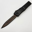 Pre-Owned Microtech Marfione Select Combat Troodon LT Gen III w/ Hefted Black Handle & Baker Forge Coppermai D/E 1142-16MS2