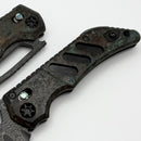Heretic Custom Koschei Slotted Copper Chemtina Handles & Vegas Forge Reptilian Damascus