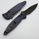 Marfione Select Microtech Socom Delta Ram-Lok Purple Haze Carbon Fiber Handles & DLC Spear Point M390MK NCB Exclusive 159RL-1DLCTSMS1