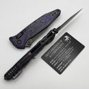 Marfione Select Microtech Socom Delta Ram-Lok Purple Haze Carbon Fiber Handles & DLC Spear Point M390MK NCB Exclusive 159RL-1DLCTSMS1
