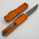 Microtech UTX-85 Gen IV w/ Orange Handle & Apocalyptic S/E M390MK 12314-10APOR