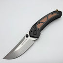 Maxace Blacklight-01 PVD Titanium Handle w/ Copper & Brass Inlays & M390