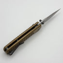North Mountain Blade Ultra Mini Milled Bronze Handles w/ 2.95" SLD-Magic 2628-BR-G