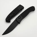 Pro-Tech Brend Auto Operator Black Aluminum Diamond Texture Handle w/ Tritium Button & DLC MagnaCut WB1106-OP