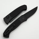 Pro-Tech Brend Auto Operator Black Aluminum Diamond Texture Handle w/ Tritium Button & DLC MagnaCut WB1106-OP