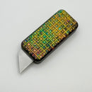 Rivery Manufacturing Zero Nebula Frag Pattern Aluminum w/ Changeable Razor Blade