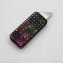 Rivery Manufacturing Zero Nebula Frag Pattern Aluminum w/ Changeable Razor Blade