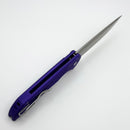 Pro-Tech Mordax Purple Nexus Handles w/ White Pearl Button & Stonewash MagnaCut
