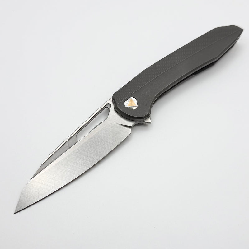 Munroe Metalworks Draugr Custom Checked Titanium Handle & S90V