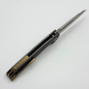Munroe Metalworks Draugr Custom Checked Titanium Handle & S90V