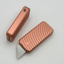 Rivery Manufacturing Zero Rose Gold Original Pattern Aluminum w/ Changeable Razor Blade