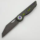 Hypercut Cretin Camo Carbon Handles w/ Black Timascus Pivot Collars & S45VN