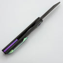 Hypercut Cretin Camo Carbon Handles w/ Black Timascus Pivot Collars & S45VN