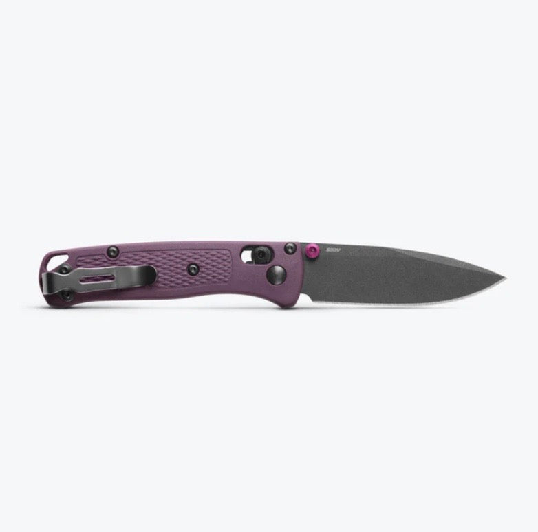 Benchmade Mini Bugout Dark Purple Grivory & S30V 533GY-09