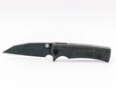 Chaves Knives Street Sangre Flipper Gray PVD w/ Titanium Integral Handle & M390