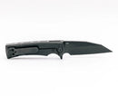 Chaves Knives Street Sangre Flipper Black PVD w/ Titanium Integral Handle & M390