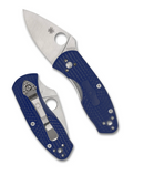 Discontinued Spyderco Resilience Blue FRN Handles & S35VN C148PBL