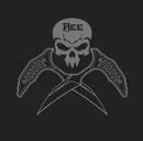 Microtech BEE Unisex Crew Neck T-Shirt Black/White