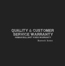 Microtech BEE Unisex Crew Neck T-Shirt Black/White