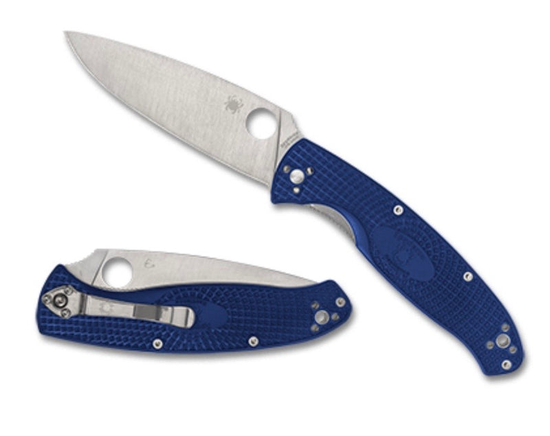 Spyderco Resilience Blue Frn & S35VN C142PBL