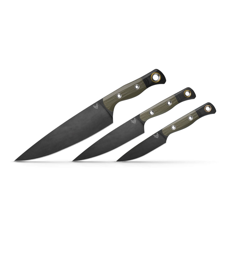 Benchmade 3 Piece Kitchen Knife Set 4000BK-01