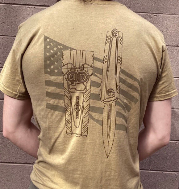 Microtech x Surefire FDE T-Shirt