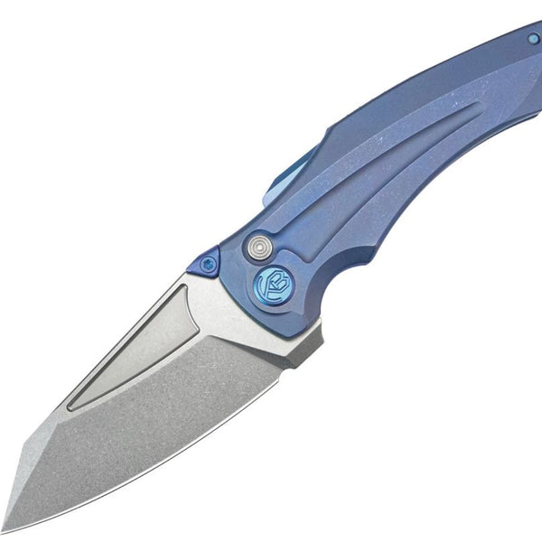 Kubey Sumo Blue Titanium Handle & CPM-20CV
