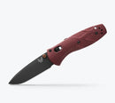 Benchmade Mini Barrage Redstone Richlite & S30V Drop Point 585BK-04