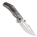 Kansept Knives JB Stout Orion Flipper Bronze Titanium Handles & S35VN K1089A2