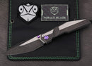 Poikilo Blade Komodo w/ Titanium Handles & Two Tone Dark Stonewash M398