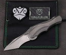 Poikilo Blade Carmen w/ Titanium Handles & Pearlescent Stonewash M390