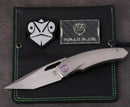 Poikilo Blade Tero Standard 1 w/ Titanium Handles & Pearlescent Stonewash M398