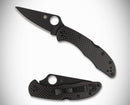 Spyderco Delica 4 TiCN Black Cru-Wear & Carbon Fiber Handles Distributor Exclusive C11CFPBK
