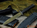 Defiant 7 M320 Fixed Blade w/ Tiger Stripe CPM-3V