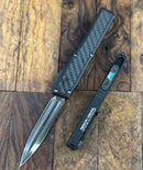 Heretic Custom NYX Aluminum Handle w/ Carbon Fiber Inlays & Hand Ground Polished DLC D/E