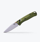 Benchmade Mini Bugout Woodland Green Aluminum & Crushed Silver Cerakote S90V 533SL-10