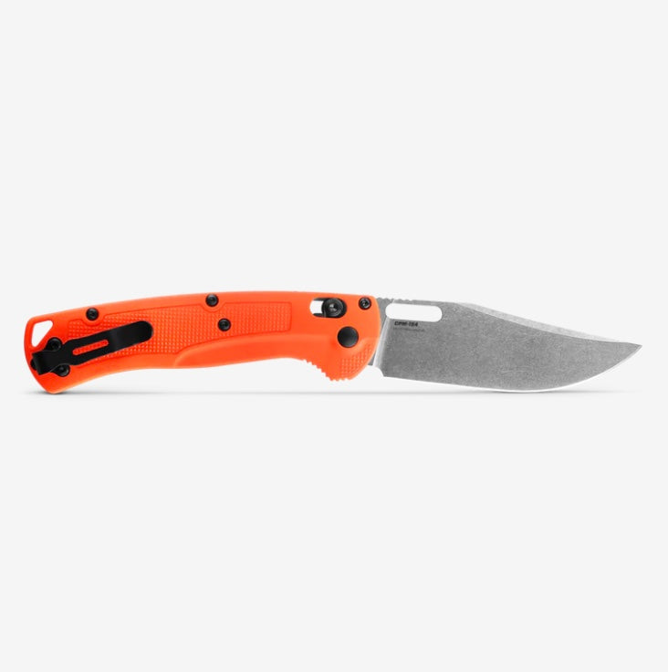 Benchmade Tagged Out Orange Grivory & CPM154 15535