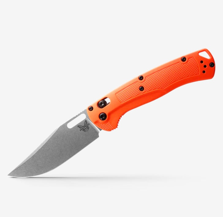 Benchmade Tagged Out Orange Grivory & CPM154 15535