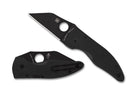Spyderco MicroJimbo Black G-10 & DLC S30V C264GPBK