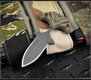 RMJ BUB Back Up Blade Dirty Olive G-10 & Nitro V Fixed Blade
